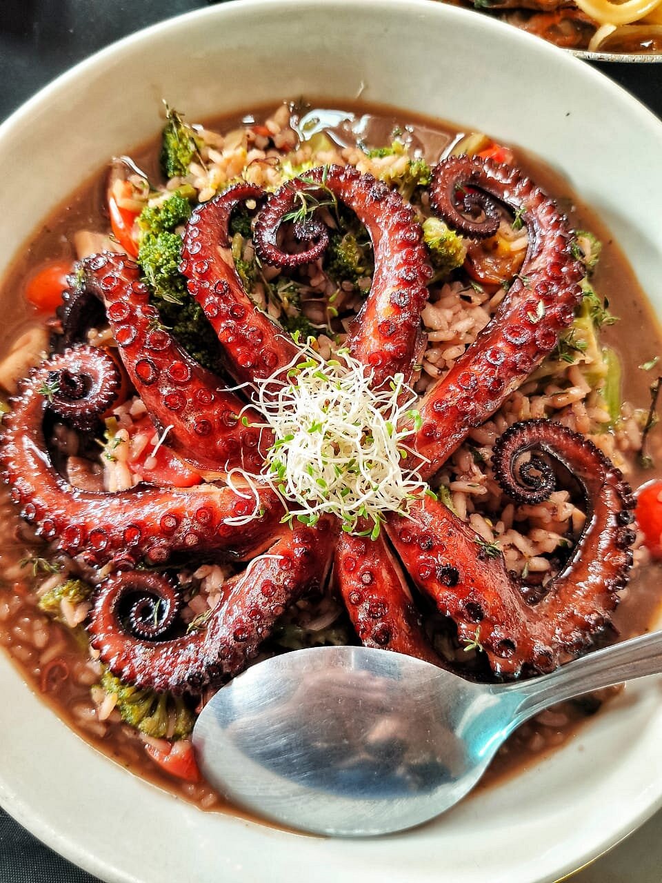 Arroz de polvo do Restaurante das Águas